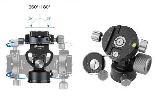 Leofoto VH-20 Monopod Head