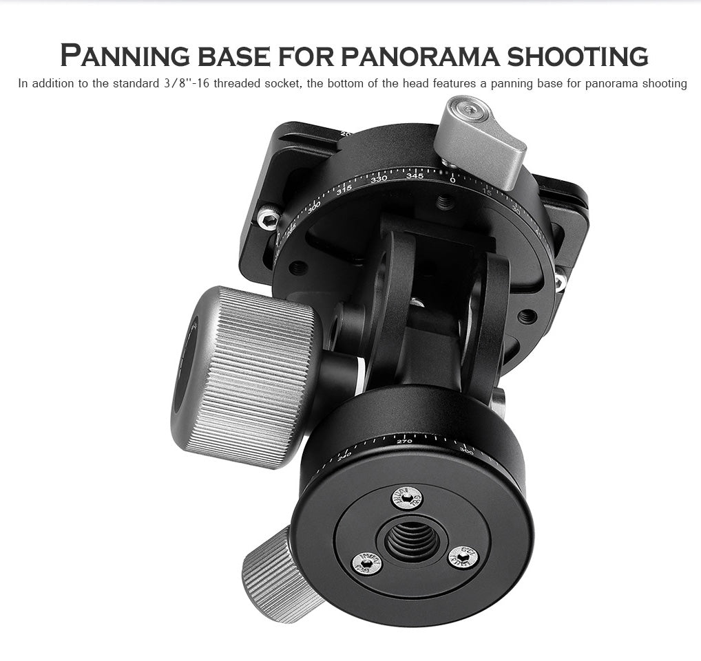 Leofoto VH-20 Monopod Head