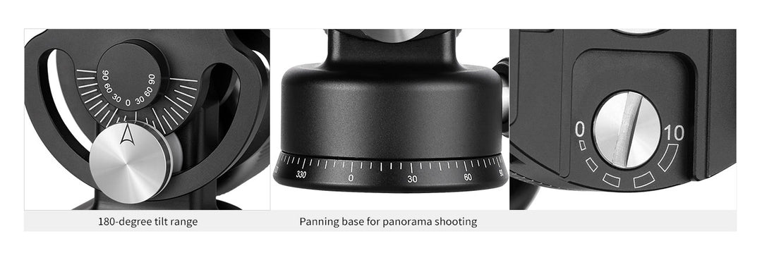 Leofoto VH-20 Monopod Head