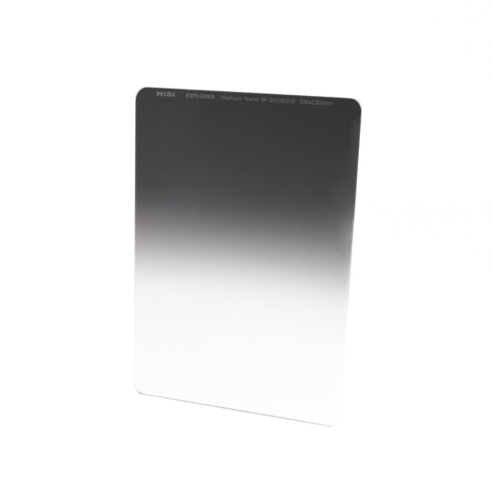 NiSi Filters 100mm Explorer Medium Graduated Nano IR ND Filter 0.9 | 3-Stop | ND8-