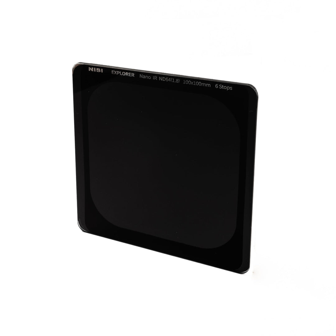 NiSi Filters 100mm Explorer Nano IRND 1.8 | 6-Stop | ND64-