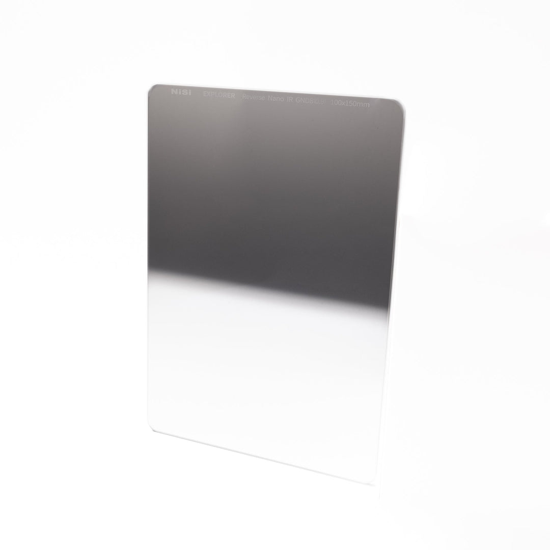 NiSi Filters 100mm Explorer Reverse Graduated Nano IR ND Filter 0.9 | 3-Stop | ND8-