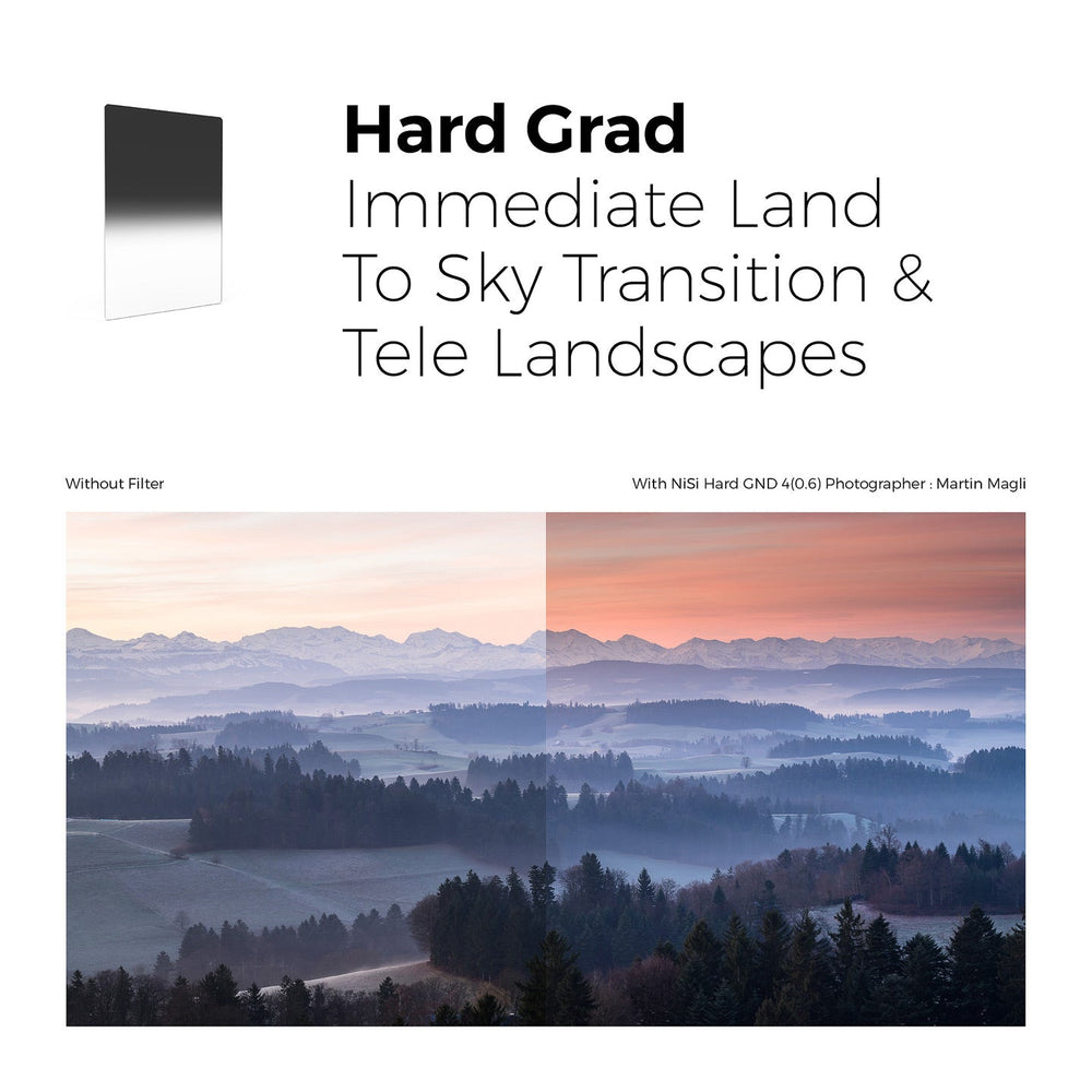 NiSi Filters 100mm Hard Graduated Nano IR ND Filter-