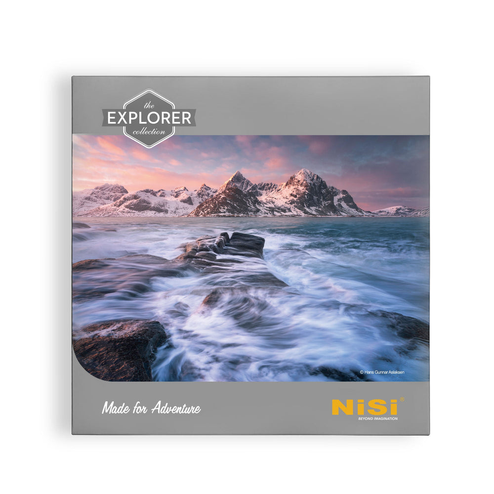 NiSi Filters 150mm Explorer Medium Graduated Nano IR ND Filter 0.9 | 3-Stop | ND8-