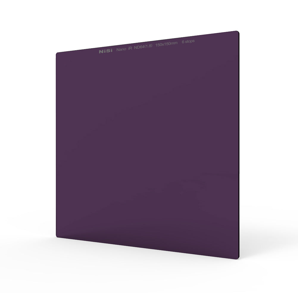 NiSi Filters 150mm Nano IRND 1.8 | 6-Stop | ND64-