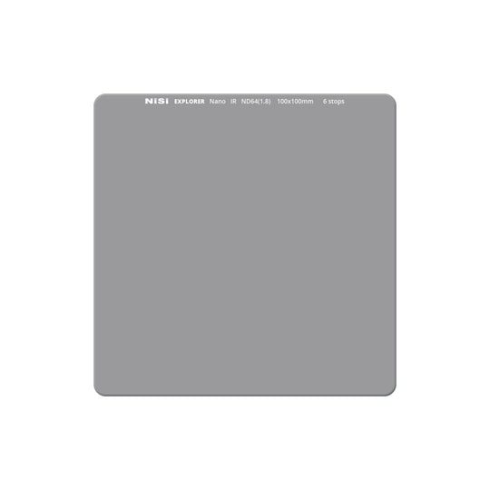 NiSi 100mm Explorer Nano IR ND 1.8 | 6-Stop | ND64