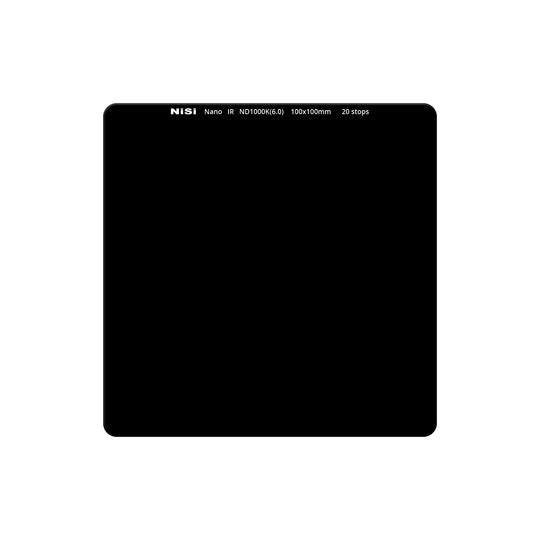 NiSi 100mm Nano IR ND 6.0 | 20-Stop | ND1000k
